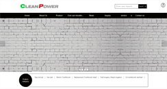 Desktop Screenshot of clean-power.net